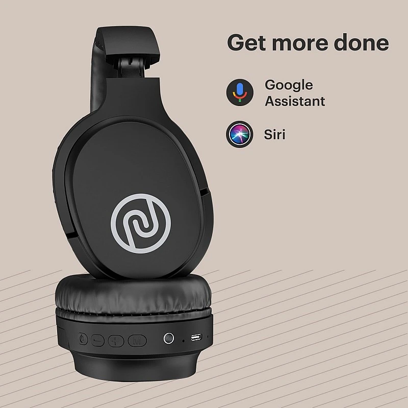 Noise One Wireless Bluetooth Headset (Soft Black, On the Ear) Noise One Wireless Bluetooth Headset (Soft Black, On the Ear)