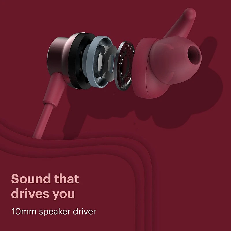 Noise Tune Active Plus Neckband Bluetooth Headset (Garnet Purple, In the Ear) Noise Tune Active Plus Neckband Bluetooth Headset (Garnet Purple, In the Ear)