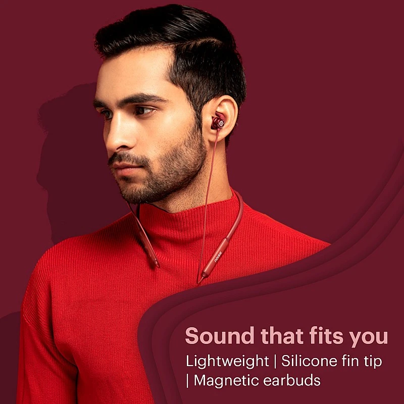 Noise Tune Active Plus Neckband Bluetooth Headset (Garnet Purple, In the Ear) Noise Tune Active Plus Neckband Bluetooth Headset (Garnet Purple, In the Ear)