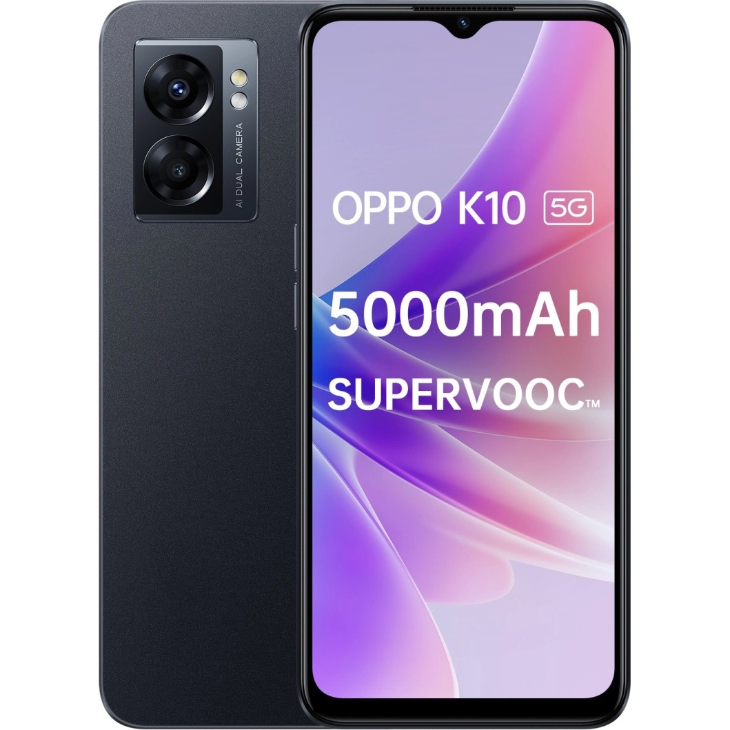 OPPO K10 5G Midnight Black 128 GB 6 GB RAM refurbished