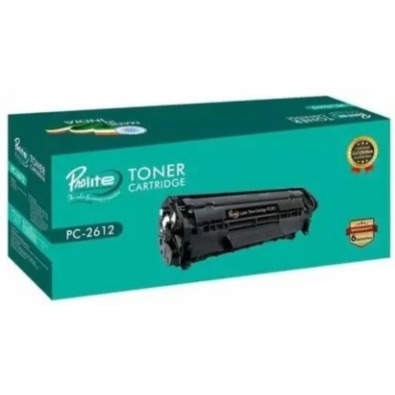 Prolite PC-2612 Laser Toner Cartridge Black Ink Cartridger Prolite PC-2612 Laser Toner Cartridge Black Ink Cartridger