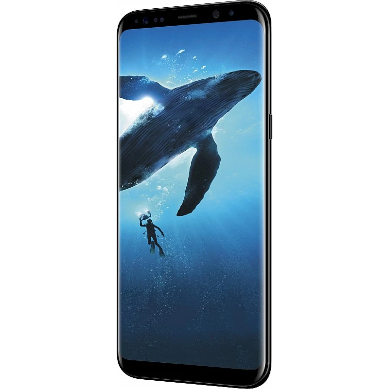 Samsung Galaxy S8 Midnight Black, 64 GB 4 GB RAM Refurbished 