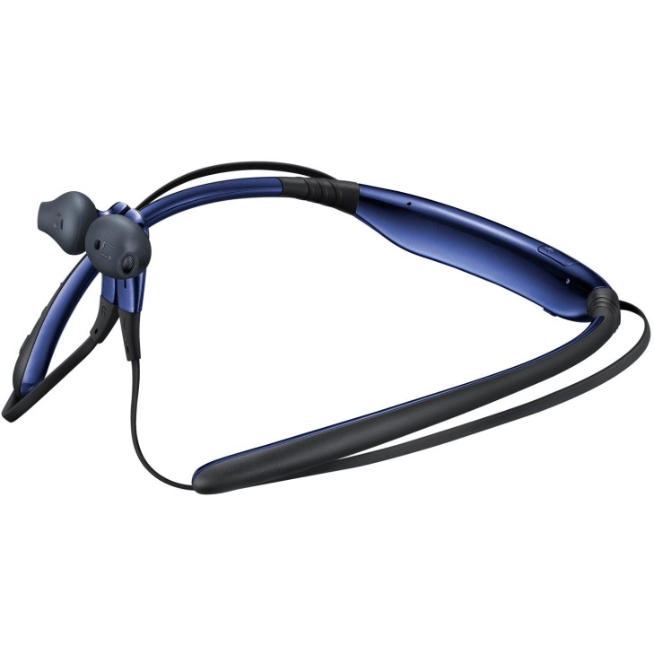 Samsung Level U Bluetooth Headset with Mic (Blue, In the Ear)