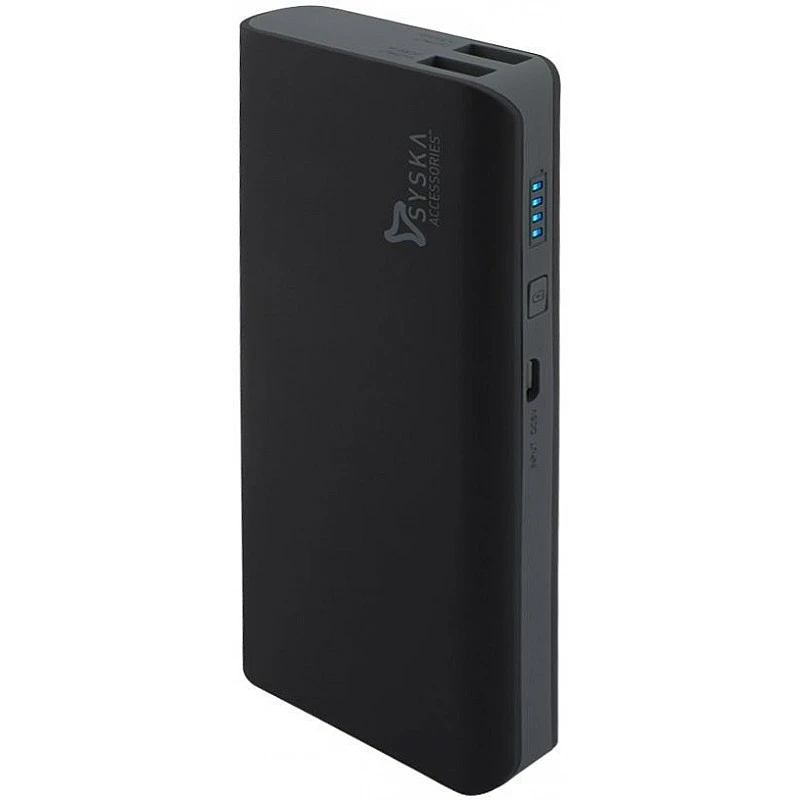 Syska 11000 mAh Power Bank (Black, Lithium-ion) Refurbished Syska 11000 mAh Power Bank (Black, Lithium-ion) Refurbished