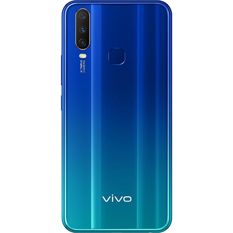 Vivo Y15 (Aqua Blue, 64 GB 4 GB RAM) refurbished