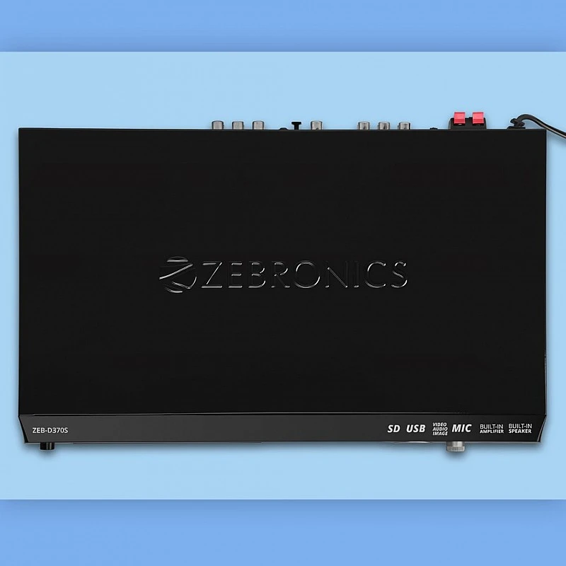 ZEBRONICS ZEB-D370S 0 inch DVD Player (Black) ZEBRONICS ZEB-D370S 0 inch DVD Player (Black)