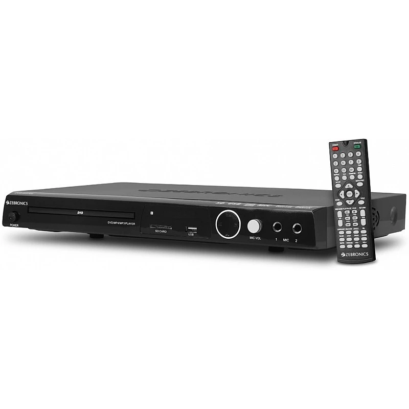ZEBRONICS ZEB-D370S 0 inch DVD Player (Black) ZEBRONICS ZEB-D370S 0 inch DVD Player (Black)
