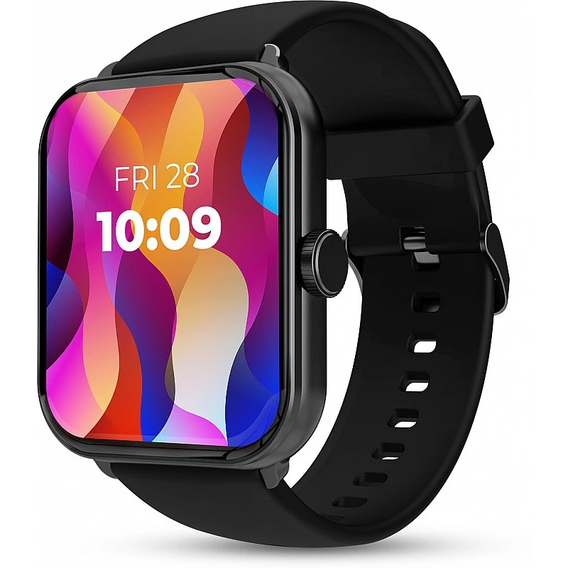 beatXP Marv Super with 2 TFT HD Display, BT Calling 24 7 Health Monitoring, IP68 Smartwatch (Black Strap, Free Size beatXP Marv Super with 2 TFT HD Display, BT Calling 24 7 Health Monitoring, IP68 Smartwatch (Black Strap, Free Size