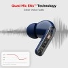 boAt Airdopes 131 PRO with 11mm Drivers 45Hrs Playback ASAP Charge Quad Mic ENx Bluetooth Headset Royal Blue