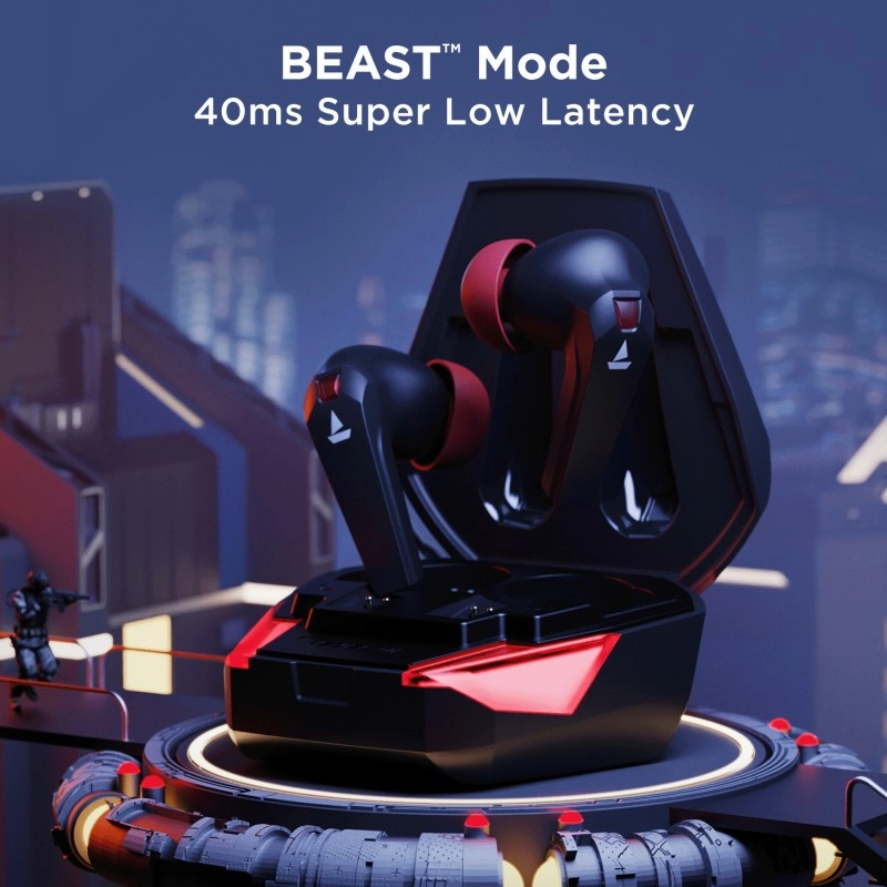 boAt Airdopes 192 with Beast Mode(40ms), 30 Hours Playback Black Sabre True Wireless earbuds boAt Airdopes 192 with Beast Mode(40ms), 30 Hours Playback Black Sabre True Wireless earbuds