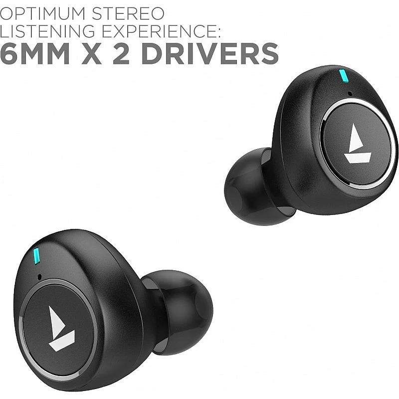 boAt Airdopes 481 Bluetooth Headset (Active Black, True Wireless) boAt Airdopes 481 Bluetooth Headset (Active Black, True Wireless)