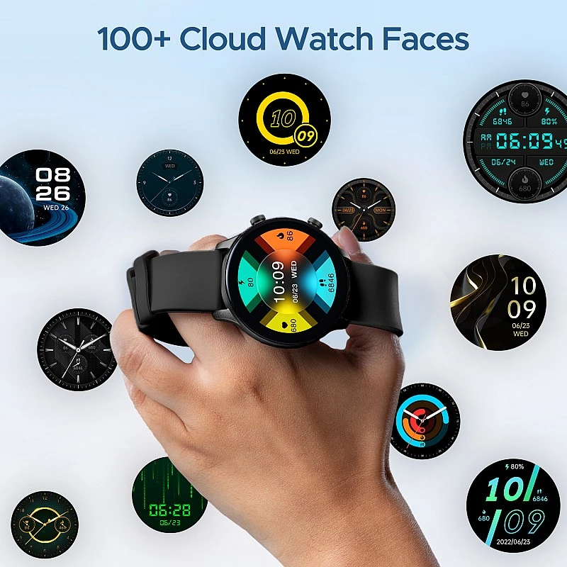 boAt Lunar Call Plus Smartwatch with 1.43" AMOLED Display,BT Calling and Health Tracker Smartwatch (Black Strap, Free Size) boAt Lunar Call Plus Smartwatch with 1.43" AMOLED Display,BT Calling and Health Tracker Smartwatch (Black Strap, Free Size)