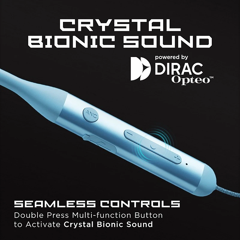 Boat rockerz 333anc with crystal bionic sound 13mm drivers active noise cancellation bluetooth headset celestial blue Boat rockerz 333anc with crystal bionic sound 13mm drivers active noise cancellation bluetooth headset celestial blue