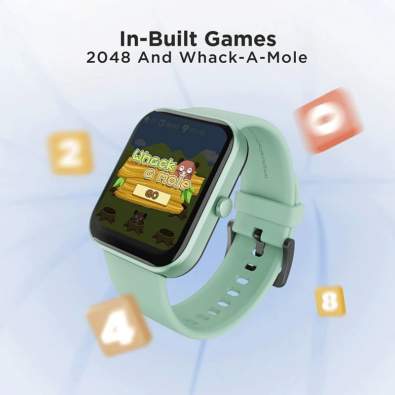 boAt Wave Arcade with 1.81 inch HD Display and Bluetooth Calling Smartwatch (Green Strap, Free Size) boAt Wave Arcade with 1.81 inch HD Display and Bluetooth Calling Smartwatch (Green Strap, Free Size)