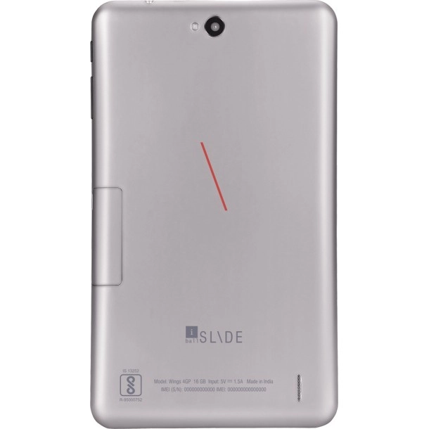 iball Slide Wings 4GP 2 GB RAM 16 GB ROM 8 inch with Wi-Fi+4G Tablet (Silver Chrome) iball Slide Wings 4GP 2 GB RAM 16 GB ROM 8 inch with Wi-Fi+4G Tablet (Silver Chrome)