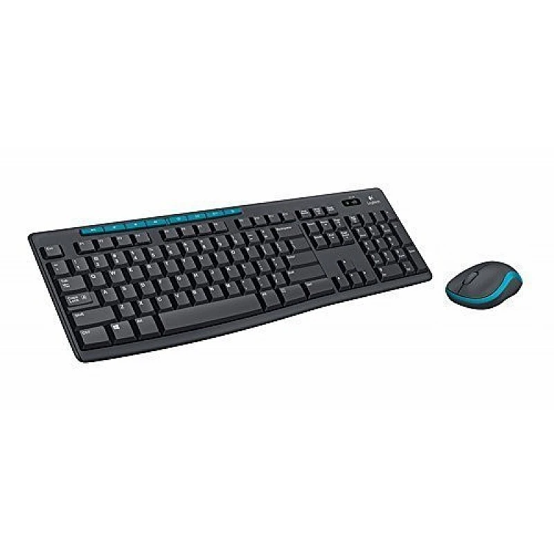 Logitech MK275 Wireless Keyboard and Mouse Combo for Windows, 2.4 GHz Wireless, Compact Wireless Mouse Logitech MK275 Wireless Keyboard and Mouse Combo for Windows, 2.4 GHz Wireless, Compact Wireless Mouse