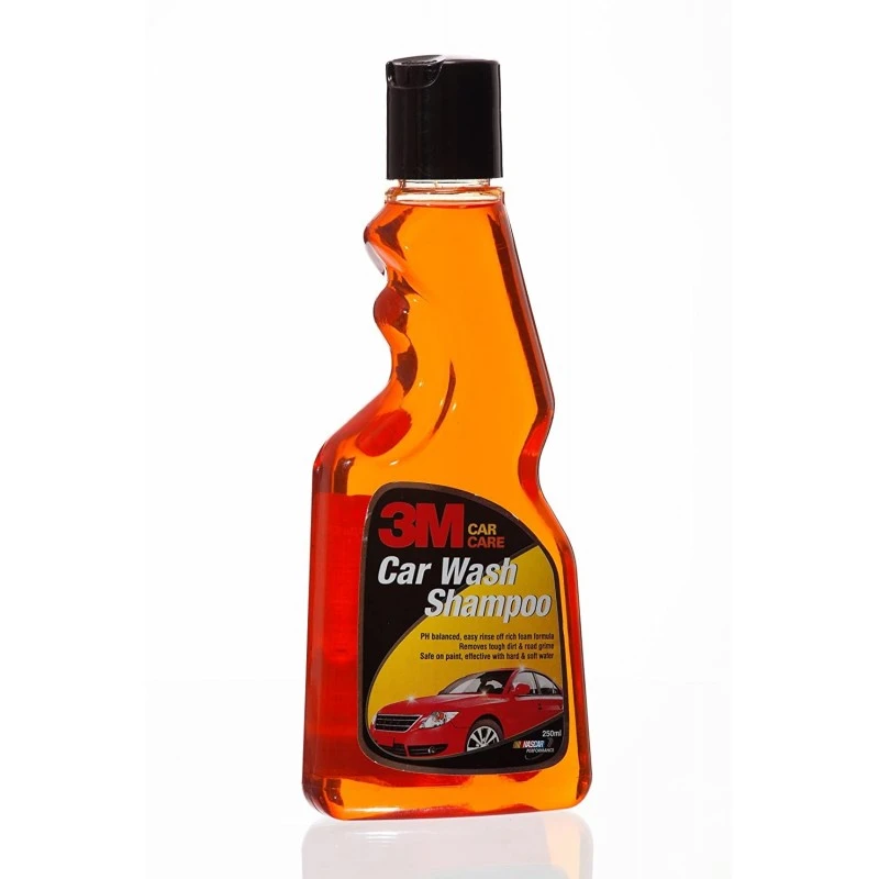3M Car Wash Shampoo, 250ml | High Foam Car Cleaning | Remove tough dirt | Safe on paint 3M Car Wash Shampoo, 250ml | High Foam Car Cleaning | Remove tough dirt | Safe on paint