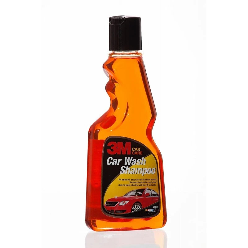 3M Car Wash Shampoo, 250ml | High Foam Car Cleaning | Remove tough dirt | Safe on paint 3M Car Wash Shampoo, 250ml | High Foam Car Cleaning | Remove tough dirt | Safe on paint