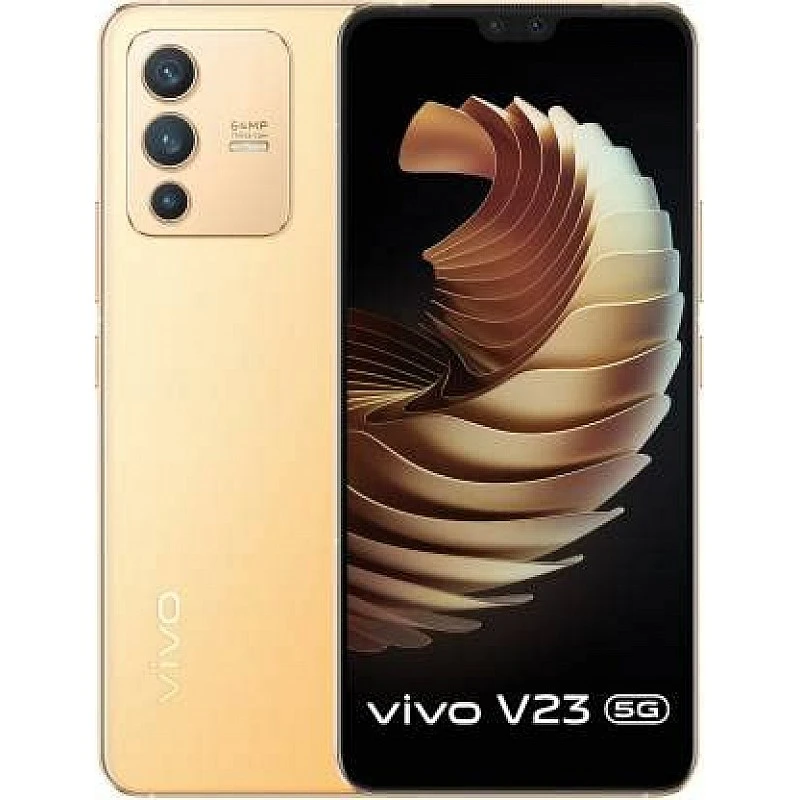 Vivo V23 Pro 5G (Sunshine Gold, 8GB RAM, 128GB Storage) (Refurbished)