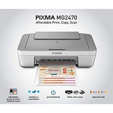Canon PIXMA MG2470 All-in-One Inkjet Printer