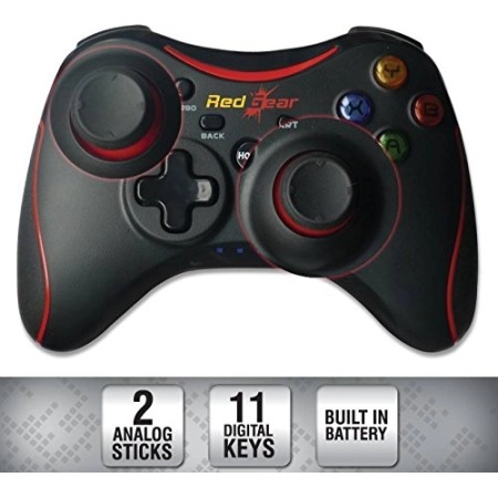 Redgear Pro Gamepad  Wireless (Compatible with Windows 7/8/8.1/10 only)