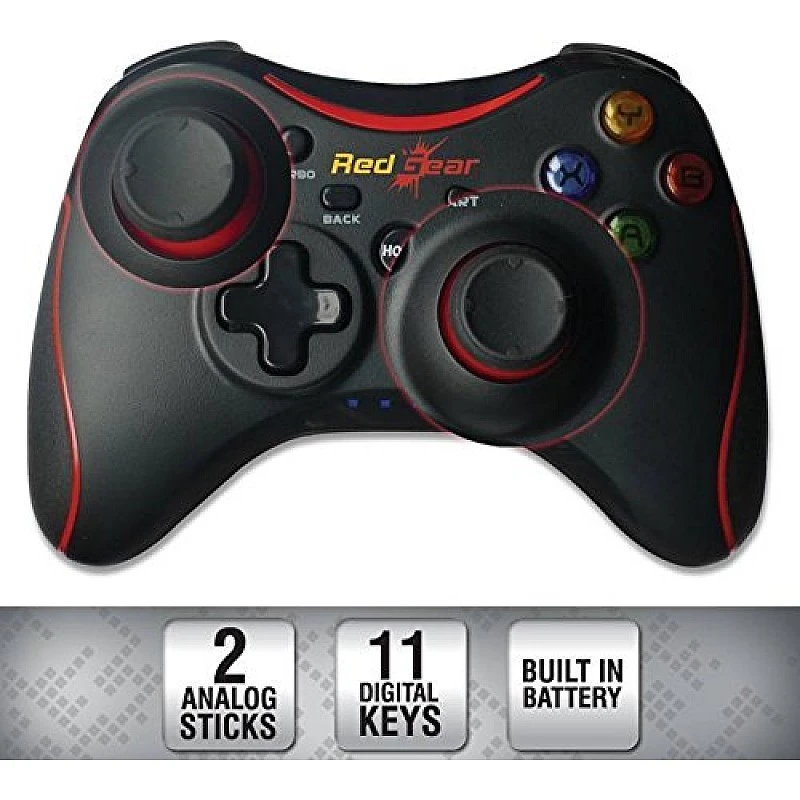 Redgear Pro Gamepad Wireless (Compatible with Windows 7/8/8.1/10 only) Redgear Pro Gamepad Wireless (Compatible with Windows 7/8/8.1/10 only)