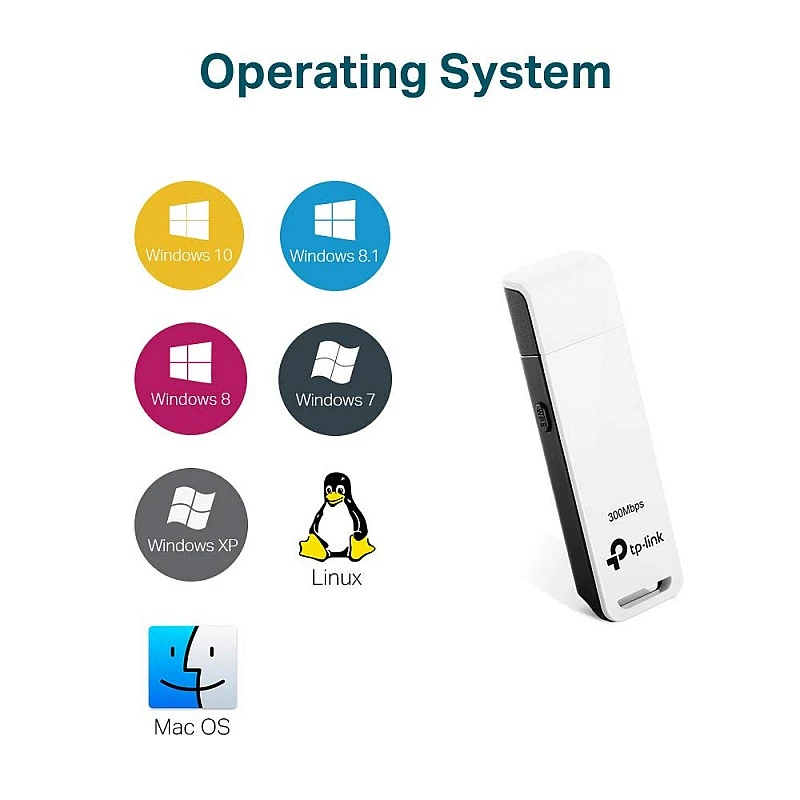 TP-LINK TL-WN821N 300 MBPS WI-FI Wireless N USB Adapter MIMO Technology WPS Button Supports Windows 10-8.1-8-7-XP Mac OS Linux Easy Setup TP-LINK TL-WN821N 300 MBPS WI-FI Wireless N USB Adapter MIMO Technology WPS Button Supports Windows 10-8.1-8-7-XP Mac OS Linux Easy Setup