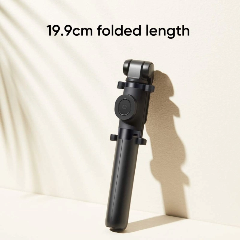 realme Selfie Stick with Tripod and Wireless Bluetooth 5.1 Remote- Black realme Selfie Stick with Tripod and Wireless Bluetooth 5.1 Remote- Black
