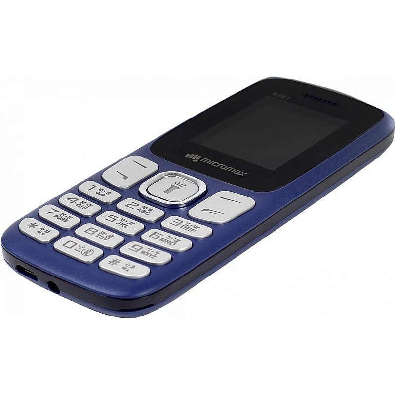 Micromax X381 1.77 inch Phone Blue Micromax X381 1.77 inch Phone Blue
