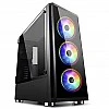 Ant Esports ICE-400TG Mid Tower Gaming Cabinet Computer case Supports ATX, Micro-ATX, Mini-ITX MB with Tempered Glass 3 RGB Ring Fan Ant Esports ICE-400TG Mid Tower Gaming Cabinet Computer case Supports ATX, Micro-ATX, Mini-ITX MB with Tempered Glass 3 RGB Ring Fan