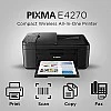 Canon E4270 All-in-One Ink Efficient WiFi Printer with FAX/ADF Duplex Printing Black Canon E4270 All-in-One Ink Efficient WiFi Printer with FAX/ADF Duplex Printing Black