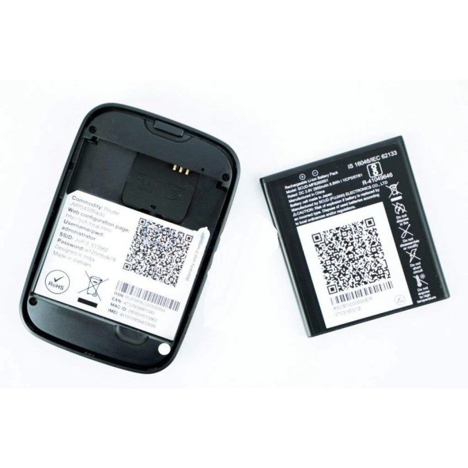 Jio SCUD-MFB260001 for Jiofi3 Jiofi 3 4G Jio WiFi Wireless Router 2600mAh Battery 
