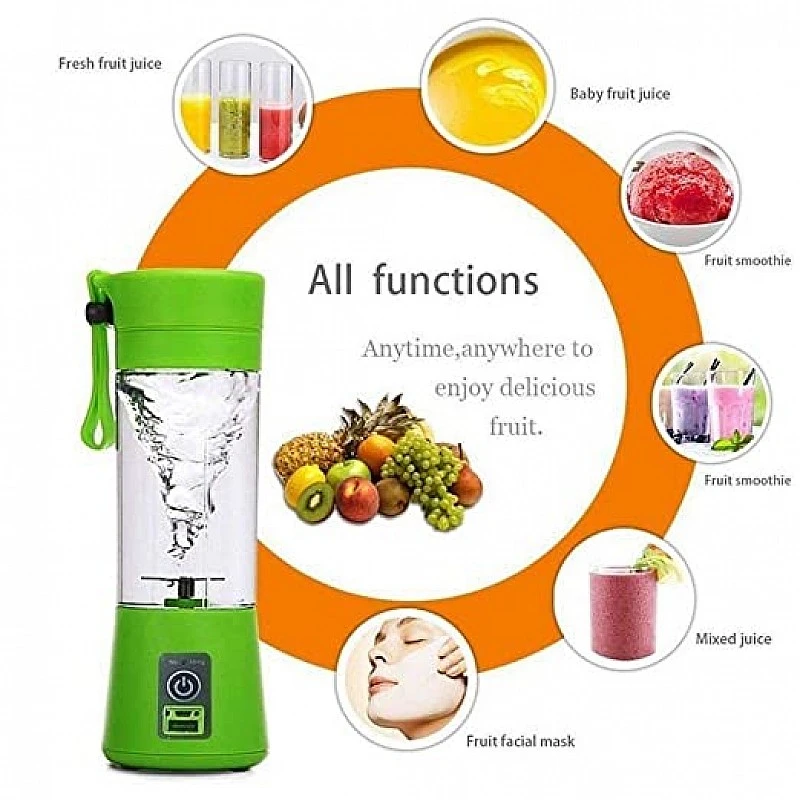 Airtree Advance Blender Grinder Mixer, Portable Electric USB Juice Maker ,Rechargeable Bottle (Multi color) Airtree Advance Blender Grinder Mixer, Portable Electric USB Juice Maker ,Rechargeable Bottle (Multi color)