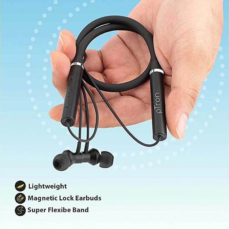 pTron Tangentbeat Bluetooth 5.0 Wireless Headphones with Deep Bass pTron Tangentbeat Bluetooth 5.0 Wireless Headphones with Deep Bass