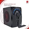 iBall Thunder 60 Watt 4.1 Channel Wireless Bluetooth Multimedia Speaker (Black) iBall Thunder 60 Watt 4.1 Channel Wireless Bluetooth Multimedia Speaker (Black)