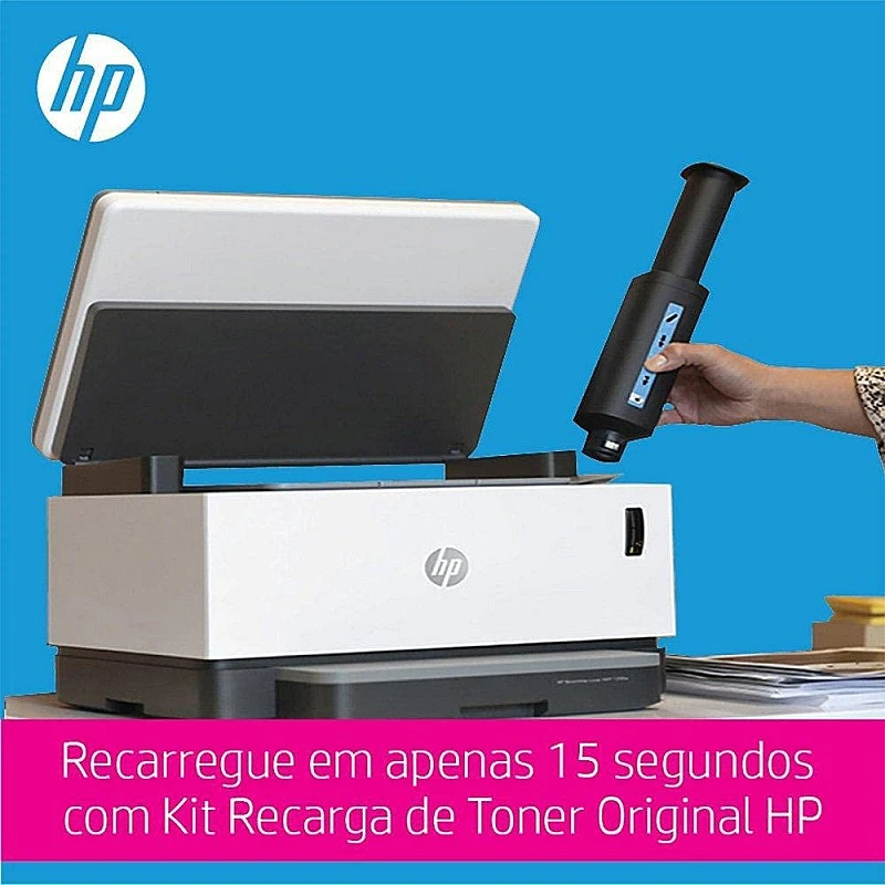 HP Neverstop 1200w Print, Copy, Scan, WiFi Laser Printer, Mess Free Reloading, Save Upto 80% on Genuine Toner, 5X Print Yield Refurbished HP Neverstop 1200w Print, Copy, Scan, WiFi Laser Printer, Mess Free Reloading, Save Upto 80% on Genuine Toner, 5X Print Yield Refurbished
