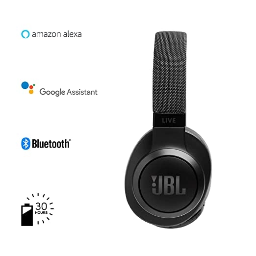 JBL Live 500BT by Harman, 30 Hrs Playtime, Quick Charge, Wireless Over Ear Headphones with Mic JBL Live 500BT by Harman, 30 Hrs Playtime, Quick Charge, Wireless Over Ear Headphones with Mic