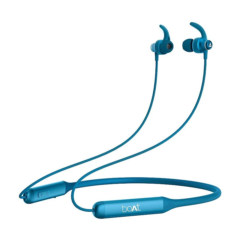 boAt Rockerz 335 Wireless Neckband Up to 30H Playback, Qualcomm aptX & CVC, Enhanced Bass, Metal BLUE boAt Rockerz 335 Wireless Neckband Up to 30H Playback, Qualcomm aptX & CVC, Enhanced Bass, Metal BLUE