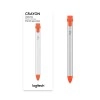 Logitech Crayon Digital Pencil for All iPads with Apple Pencil Technology Anti-roll Design and Dynamic Smart tip Orange Logitech Crayon Digital Pencil for All iPads with Apple Pencil Technology Anti-roll Design and Dynamic Smart tip Orange