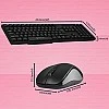Zebronics Zeb-Companion 107 Wireless Keyboard and Mouse Combo with Nano Receiver Zebronics Zeb-Companion 107 Wireless Keyboard and Mouse Combo with Nano Receiver