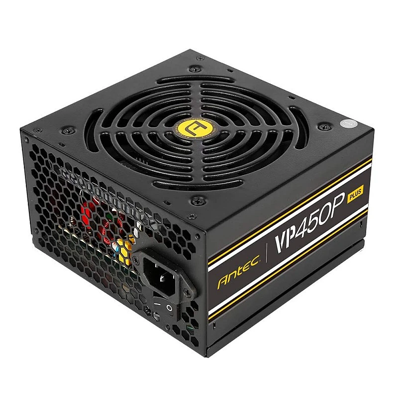 Antec VP450P Plus 450 Watt Power Supply 85% efficient I 80 Plus 230V Standard Certified Antec VP450P Plus 450 Watt Power Supply 85% efficient I 80 Plus 230V Standard Certified
