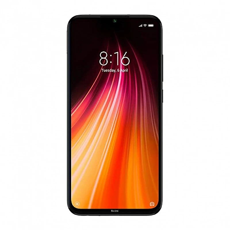 Redmi Note 8 Space Black, 64GB 4GB RAM Refurbished 