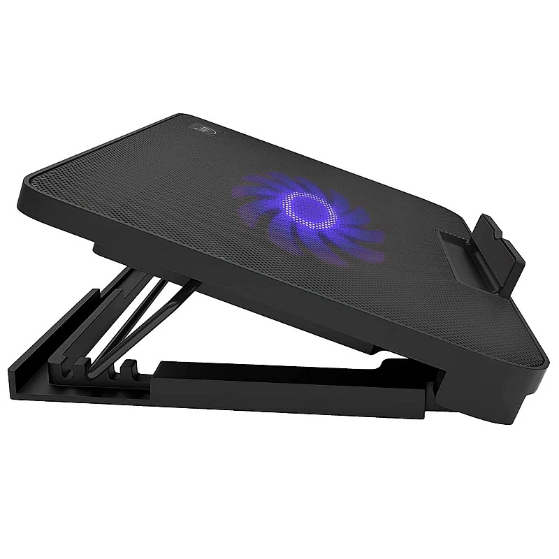 Quantum qhm330 usb laptop notebook cooling pad with noiseless fan multicolor Quantum qhm330 usb laptop notebook cooling pad with noiseless fan multicolor