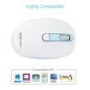 Portronics POR-015 Toad 11 Wireless Mouse with 2.4GHz Technology (Blue) Portronics POR-015 Toad 11 Wireless Mouse with 2.4GHz Technology (Blue)