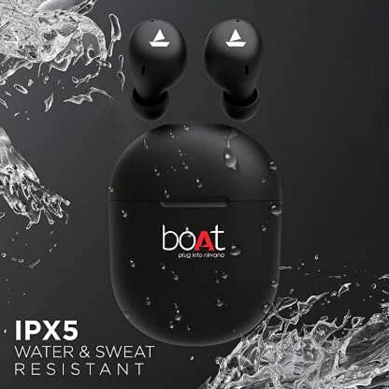 boAt Airdopes 381 Bluetooth Headset (Active Black, True Wireless) boAt Airdopes 381 Bluetooth Headset (Active Black, True Wireless)