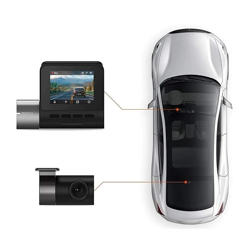 70mai Pro Plus+ A500S Dual Channel Car Dash Cam, 5MP Sony STAVIS IMX335 Sensor, 3K Front & Full HD Rear, Refined ADAS, Built-in GPS Logger, Night Owl Vision, 70mai App, Optional Parking Mode 70mai Pro Plus+ A500S Dual Channel Car Dash Cam, 5MP Sony STAVIS IMX335 Sensor, 3K Front & Full HD Rear, Refined ADAS, Built-in GPS Logger, Night Owl Vision, 70mai App, Optional Parking Mode