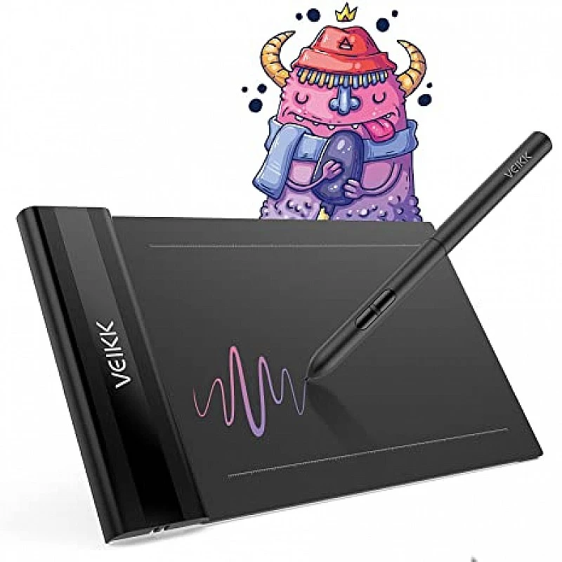 VEIKK S640 V2 6 x 4 inch Graphics Tablet Black VEIKK S640 V2 6 x 4 inch Graphics Tablet Black
