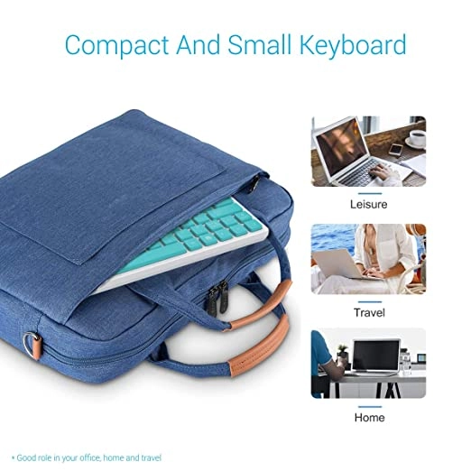 Portronics Key2-A Combo of Multimedia Wireless Keyboard  and Mouse, Compact Light-Weight for PCs White