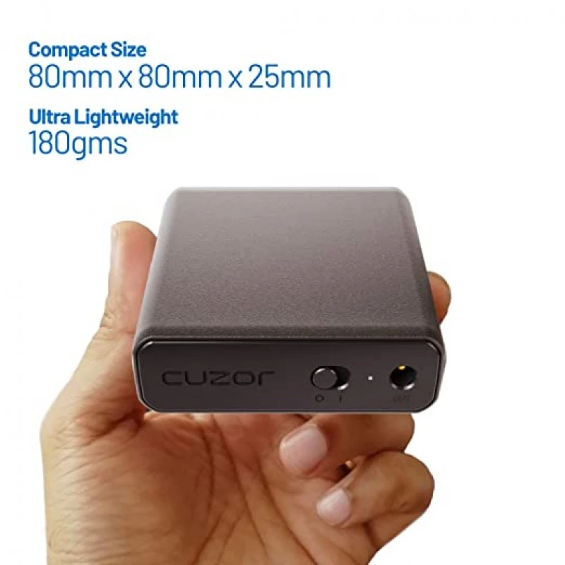 Cuzor Mini UPS for Wi-Fi Router|Supports All (12V-2A) (12V-1.5A)(12V-1A)|Up to 4 Hour Backup 2600mAH Cuzor Mini UPS for Wi-Fi Router|Supports All (12V-2A) (12V-1.5A)(12V-1A)|Up to 4 Hour Backup 2600mAH