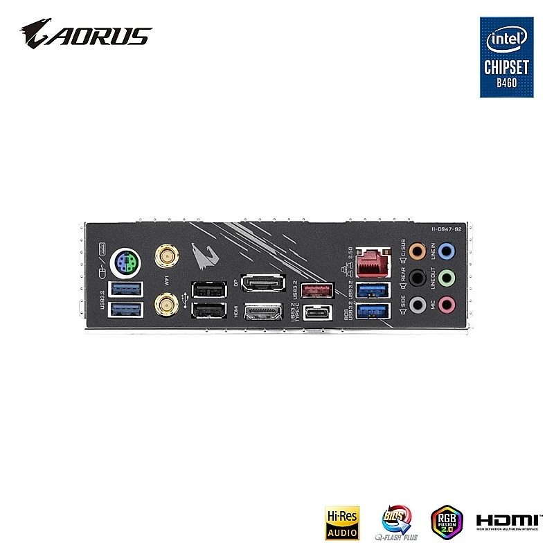 GIGABYTE B460 AORUS PRO AC with Direct 8+2 Phase Digital VRM Design Motherboard GIGABYTE B460 AORUS PRO AC with Direct 8+2 Phase Digital VRM Design Motherboard
